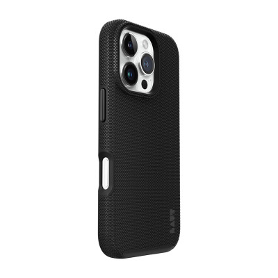 Ốp Lưng LAUT SHIELD Cho iPhone 16 Pro/16 Pro Max Có Vòng Sạc Không Dây Cấu Trúc 2 Lớp Chống Va Đập Độ Rơi 4.2m Hàng Chính Hãng