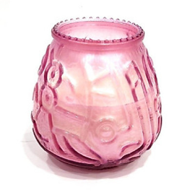 Nến Thơm Hũ Búp Sen Eden Candle FTRAMART Jasmine (Hồng, Hương hoa lài)