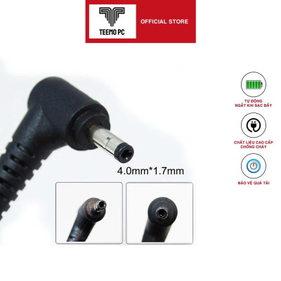 Sạc Dùng Tương Thích Cho Laptop Lenovo Ideapad Chân Nhỏ 4.0mm - Công Suất 45W 65W - Hàng Nhập Khẩu New Seal - TEEMO PC TESE