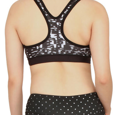 Áo Thể Thao Nữ Just Feel Free H6510 - Đen Trắng