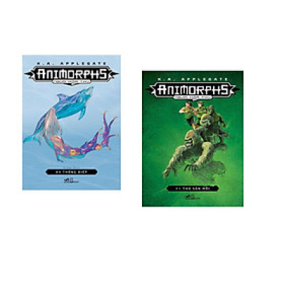 Combo 2 cuốn sách: Animorphs - Người hóa thú - Tập 4: Thông điệp + Animorphs - Người hóa thú - Tập 5: Thú săn mồi