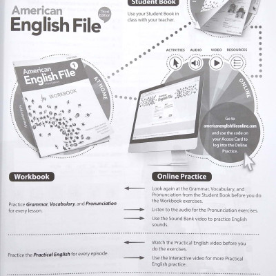 American English File 3th Edition 1. Workbook Without Answer Key
