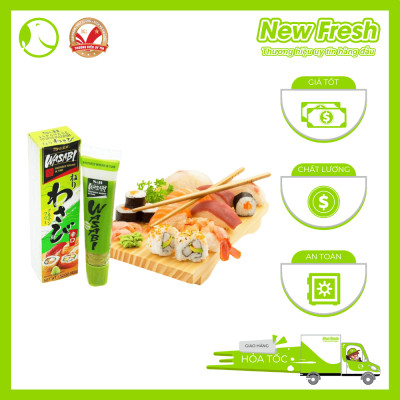 [GIAO NHANH HCM] Mù Tạt Wasabi Nhật Bản Chuyên chấm Sashimi, Sushi - Tuýp 43Gram 