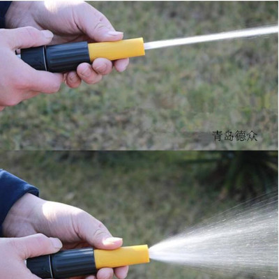 Bộ dây vòi xịt nước rửa xe, tưới cây . tăng áp 3 lần, loại 3m, 5m 206622-5 cút sập,nối nhựa vàng+ tặng móc khoá