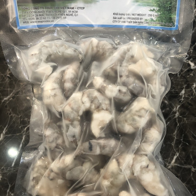 Tôm sú thịt sinh thái Seaprodex kích cỡ 41/50-250gr.