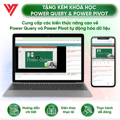 Combo 5 Sách Excel - Word - PowerPoint - GoogleSheet - 150 Thủ Thuật Excel Tin Học Văn Phòng Kèm Khóa Học