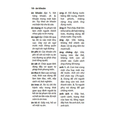 Sách - Từ Điển Tiếng Việt Thông Dụng - Bản Nhỏ - Minh Thắng