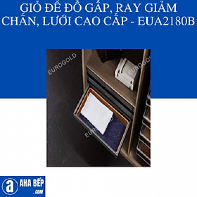 GIỎ ĐỂ ĐỒ GẤP, RAY GIẢM CHẤN, LƯỚI CAO CẤP - EUA2180B. Hàng Chính Hãng
