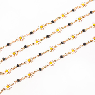 Chain kính phụ kiện dây đeo gọng giữ kính chống rơi vỡ tiện dụng dây đeo khẩu trang hoa cúc hoạ mi nhỏ xinh cách điệu strap airpod