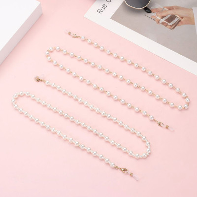 Dây đeo kính chuỗi chain glassess kim loại mix hạt châu ấn tượng