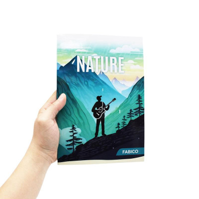 Tập Sinh Viên Giấy White Bond - Kẻ Ngang - 120 Trang 70gsm - Elephant FI626631