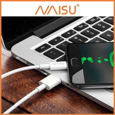 Cáp Sạc Type C Truyền Dữ Liệu 5A Dài 1M Màu Trắng Cho Android  ID – 1815 - Hàng nhập khẩu