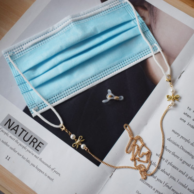 Dây giữ kính đeo cổ nơ xinh đẹp thời trang tiện lợi phong cách Âu Mỹ nổi bật