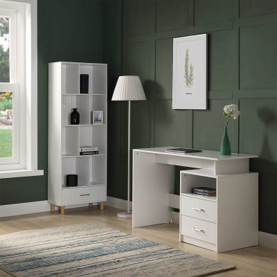 Giá sách gỗ gia đình đa năng tiện nghi SMLIFE Beeb