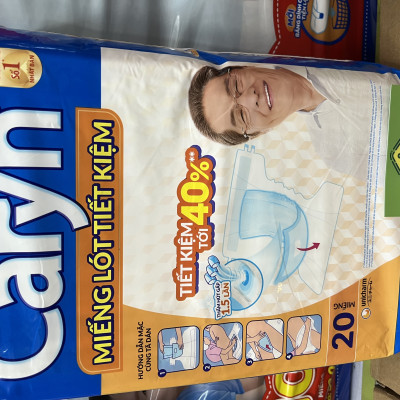 MIẾNG LÓT TIẾT KIỆM CARYN ( Tấm lót bổ sung ) MẪU MỚI GÓI 20 MIẾNG