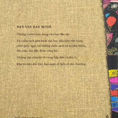 Bạn Văn Bạn Mình: Văn Thi Sĩ Tiền Chiến