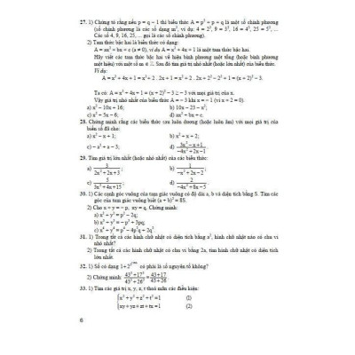 Sách - 500 Bài Toán Chọn Lọc Lớp 8 - Dùng Chung Cho Các Bộ SGK Hiện Hành - Hồng Ân