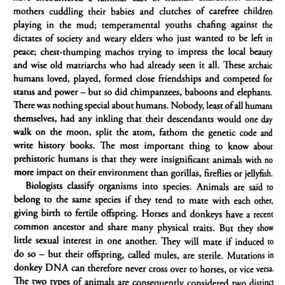 Sapiens : A Brief History Of Humankind