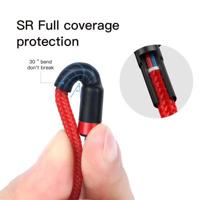 Cáp sạc nhanh Baseus Cafule Quick Charge Cable Type-C to Type-C PD 60W CATKLKF-G91- hàng chính hãng