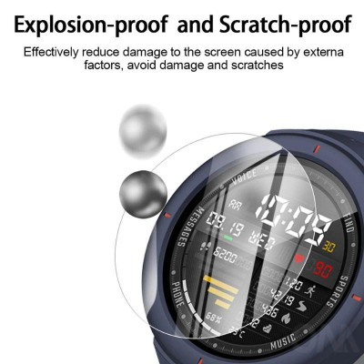 Kính cường lực 2D chống trầy xước bảo vệ màn hình cho Huami Amazfit Verge/ Verge lite