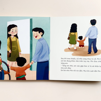 Bộ Sách Kỹ Năng Mềm Cho Bé - Bé Học Ứng Xử - LionBooks - Bộ 4 Cuốn Giấy Bồi Cứng