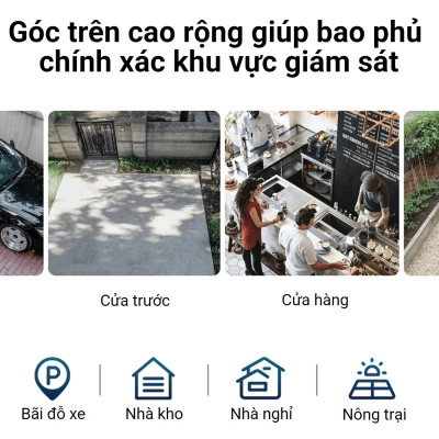 Camera ngoài trời Xiaomi AW300 2K (2304×1296P) IP65, Khẩu độ lớn F2.0 Chuẩn nén H.265, Bản quốc tế - Hàng chính hãng