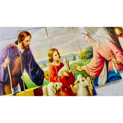 (HCM) Tranh treo tường thiên chúa giáo trang trí phòng khách, phòng thờ kèm đinh treo chuyên dụng