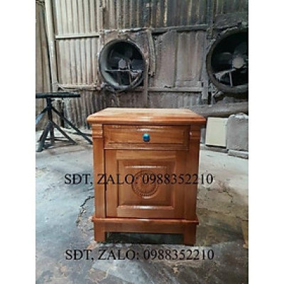 Tủ đầu giường gỗ xoan đào