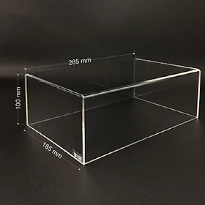 Hộp mica không nắp Enter TB105 285x185x100mm mica dày 3mm, Khay chia ngăn kéo hộc tủ, Khay nhựa đựng đồ dùng