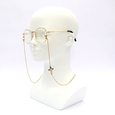 Dây đeo gọng kính chữ thập cá tính phong cách retro Âu Mỹ