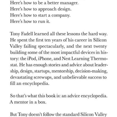 Build: An Unorthodox Guide To Making Things Worth Making