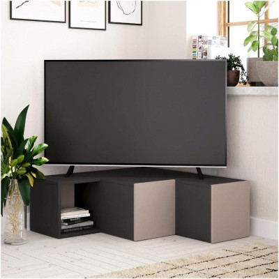 Kệ tivi gỗ hiện đại SMLIFE Thunderstorm