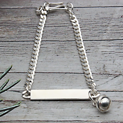 Vòng , Lắc Tay Chân Cho Bé Bạc Ta Bạc Hiểu Minh LTE115