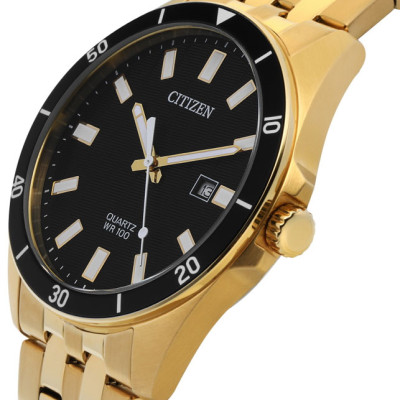 Đồng Hồ Nam Citizen Dây Thép Không Gỉ BI5052-59E - Mặt Đen