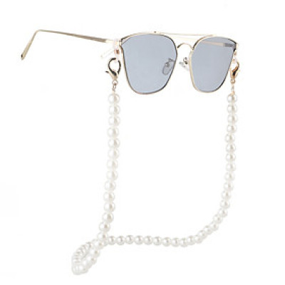 Chuỗi ngọc trai đeo gọng kính dây đeo mắt kính chống rơi thời trang khí chất