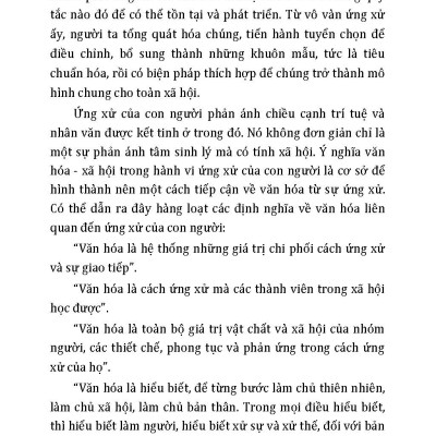 Văn Hoá Soi Đường Cho Quốc Dân Đi - Văn Hoá Ứng Xử Hồ Chí Minh Trong Xây Dựng Con Người Mới