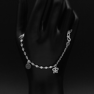 Lắc Chân Nữ Bạc Hiểu Minh LC043 bạc ta