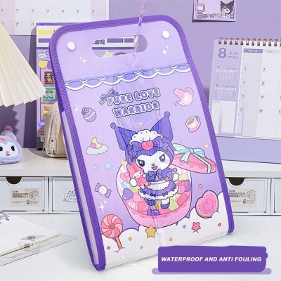  Túi bìa lưu trữ , giấy A4 , tài liệu , gồm 13 ngăn  trong suốt  chống thấm nước , nút bấm quai xách  đa năng 