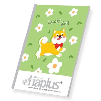 Combo 5 Tập Kẻ Ngang 80 Trang 70gsm Cosmo - Haplus 6423 (Mẫu Màu Giao Ngẫu Nhiên)