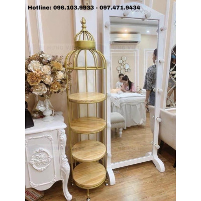 Kệ Decor Lồng Chim Sang Chảnh 1m60x40 SALE