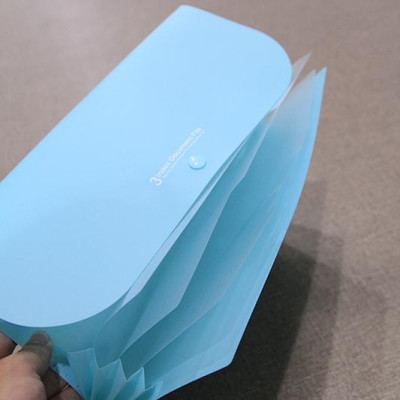 Bìa Nút 3 Ngăn - Morning Glory 79153 - Xanh Mint