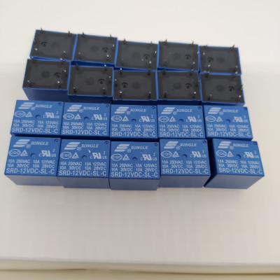 (COMBO 10 CÁI) Relay 5 Chân 12V - 24V 10A, Rơ Le 5 Chân 10A, HÀNG SONGLE LOẠI TỐT