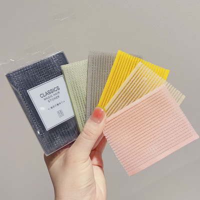 Hộp 10 Miếng Dán Tóc Hình Vuông Dễ Thương Cho Nữ 8X6Cm