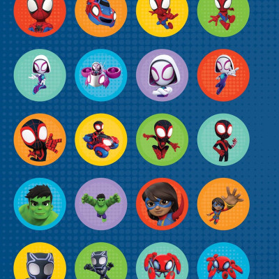 Sách ngoại văn: First Look And Find & Stickers Marvel Spidey