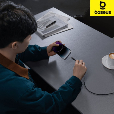 Cáp sạc nhanh và truyền dữ liệu Type C to iP 20W Baseus Gem Charging Cable - Hàng chính hãng