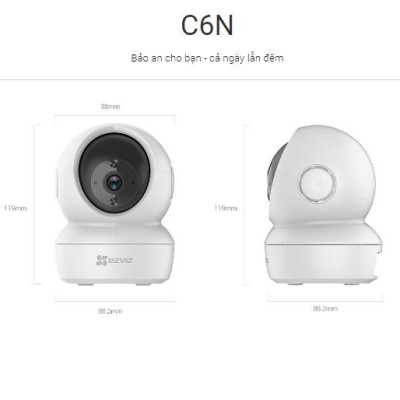 Camera wifi giám sát trong nhà full HD CS-C6N - CHÍNH HÃNG