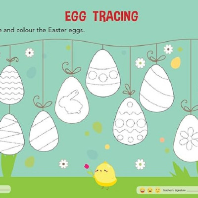 Art and Craft Activity Book B for 3-4 Year old kids with free craft material