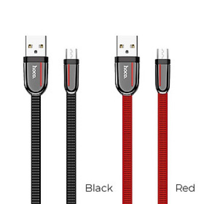 Cáp Sạc Nhanh Hoco U74 2.4A Cổng Micro Dây Dài 1.2m - Hàng Chính Hãng