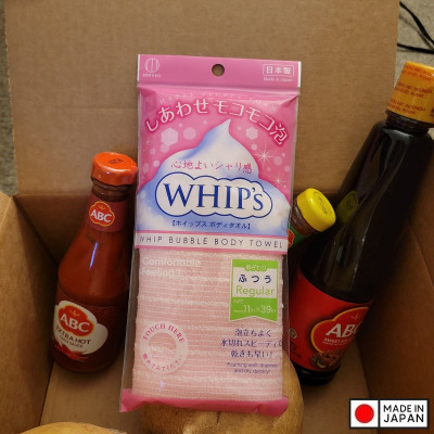 Khăn tắm tạo bọt Whip