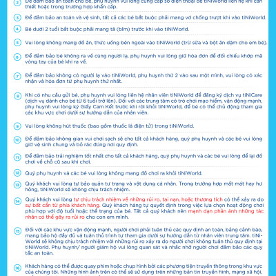 Vé cổng điện tử tiNiWorld EXPRESS CUỐI TUẦN/LỄ áp dụng tại các trung tâm tiNiWorld có giá vé vào cổng 150.000 VNĐ